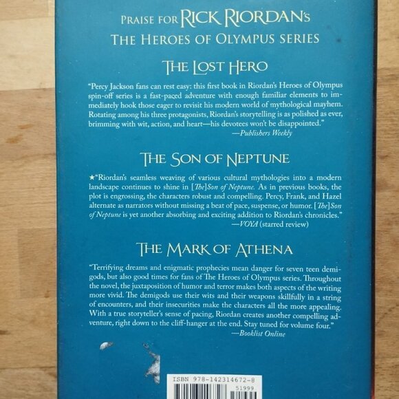 Book The House of Hades (Heroes of Olympus, Book 4) by Rick Riordan - Picture 3 of 3